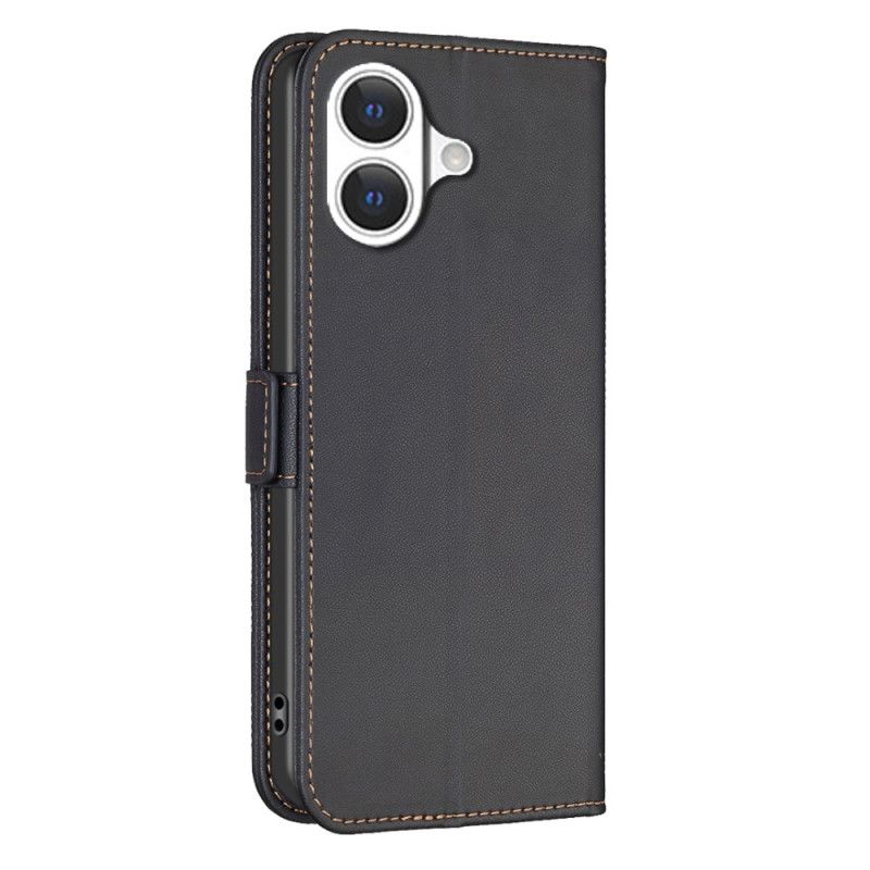 Flip Cover iPhone 17 Klassisk Binfen-farve