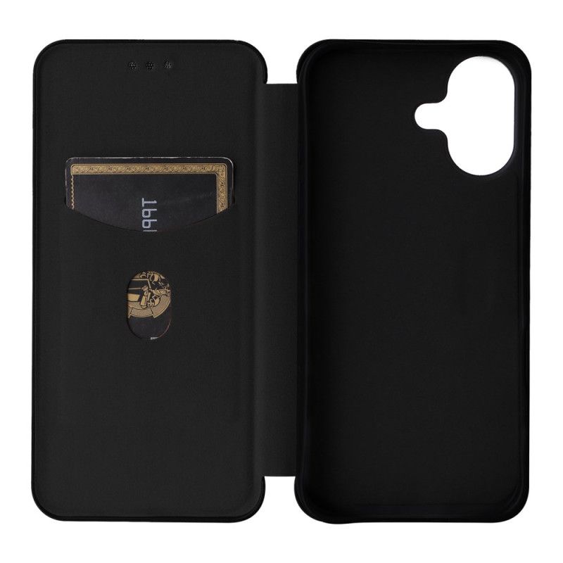 Flip Cover iPhone 17 Kulfiber