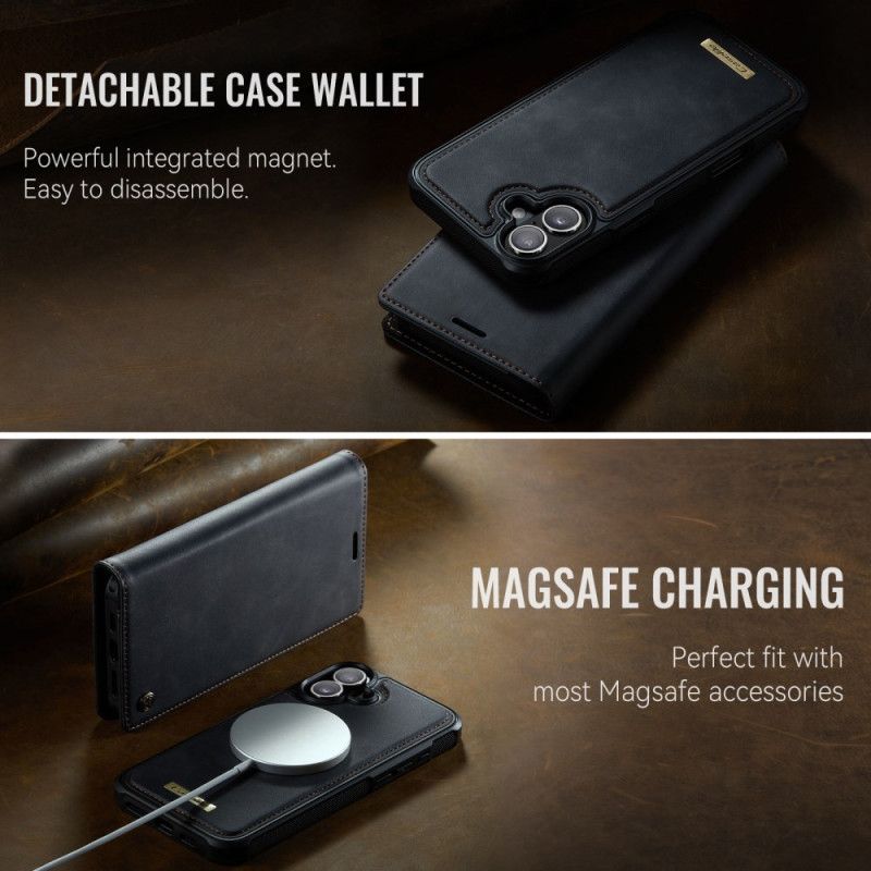 Flip Cover iPhone 17 Magsafe-kompatibel Aftagelig Cover Og Rfid-beskyttelse