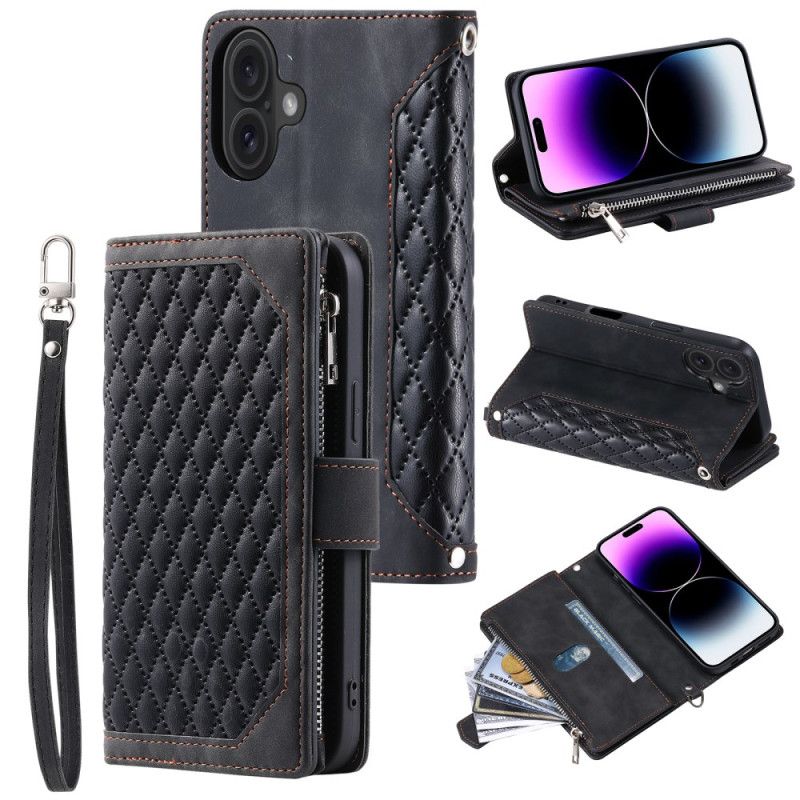 Flip Cover iPhone 17 Premium Quiltet