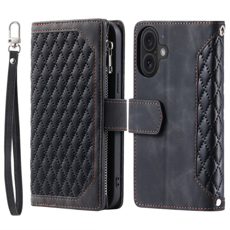 Flip Cover iPhone 17 Premium Quiltet