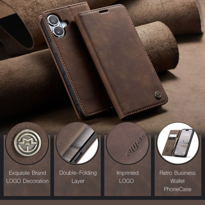 Flip Cover iPhone 17 Rfid-beskyttelse Caseme