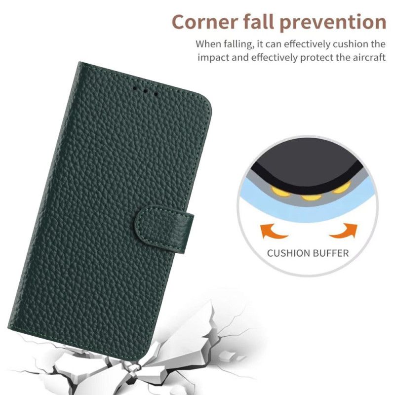 Flip Cover Til iPhone 17 Ægte Læder