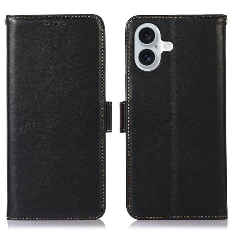 Læder Cover iPhone 17 Abeel Premium Læder Rfid-pung