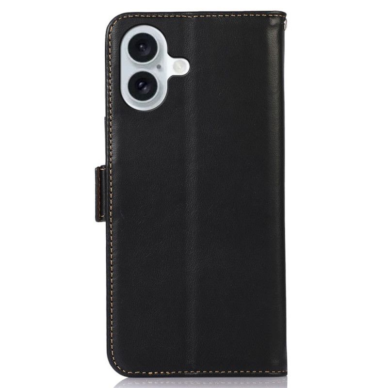 Læder Cover iPhone 17 Abeel Premium Læder Rfid-pung
