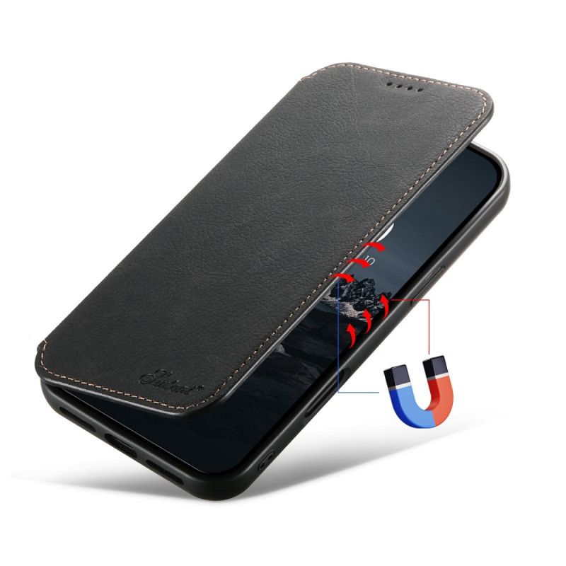 Læder Cover iPhone 17 Telefon Etui Magsafe-kompatibel Læderstil