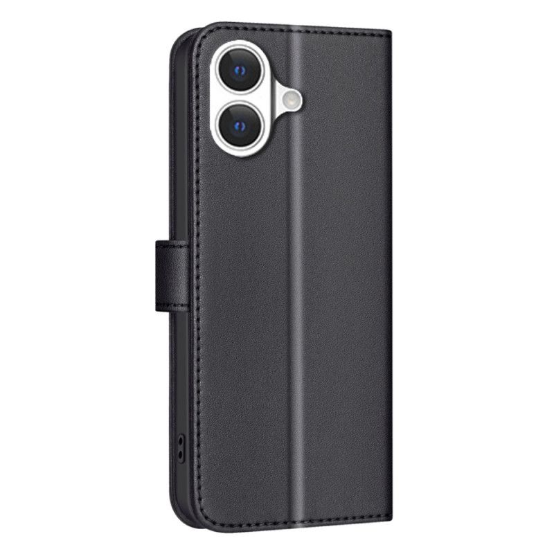 Læder Cover iPhone 17 Telefon Etui Premium Design