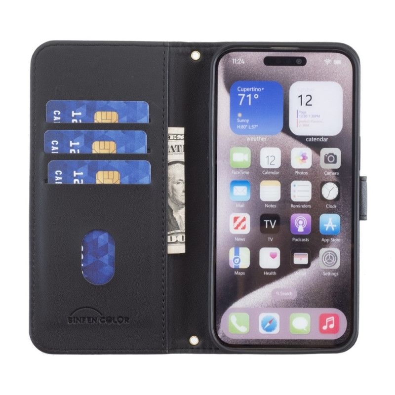 Læder Cover iPhone 17 Telefon Etui Premium Design