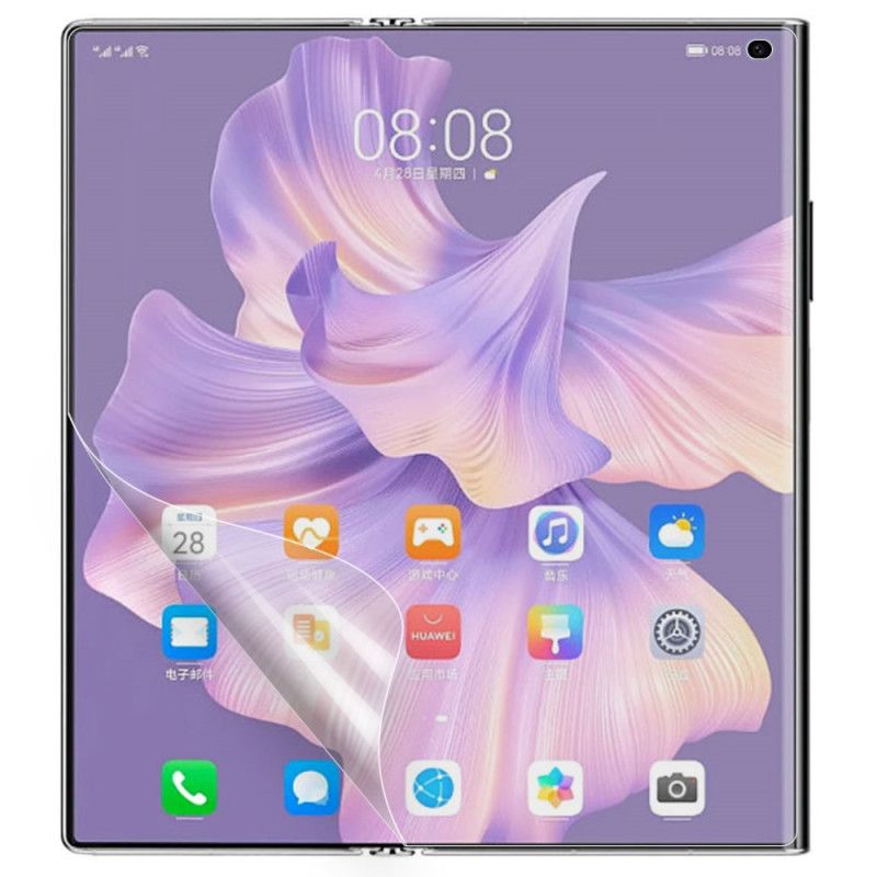 Huawei Mate XS 2 Ultra Klar Silikone Skærmbeskytter