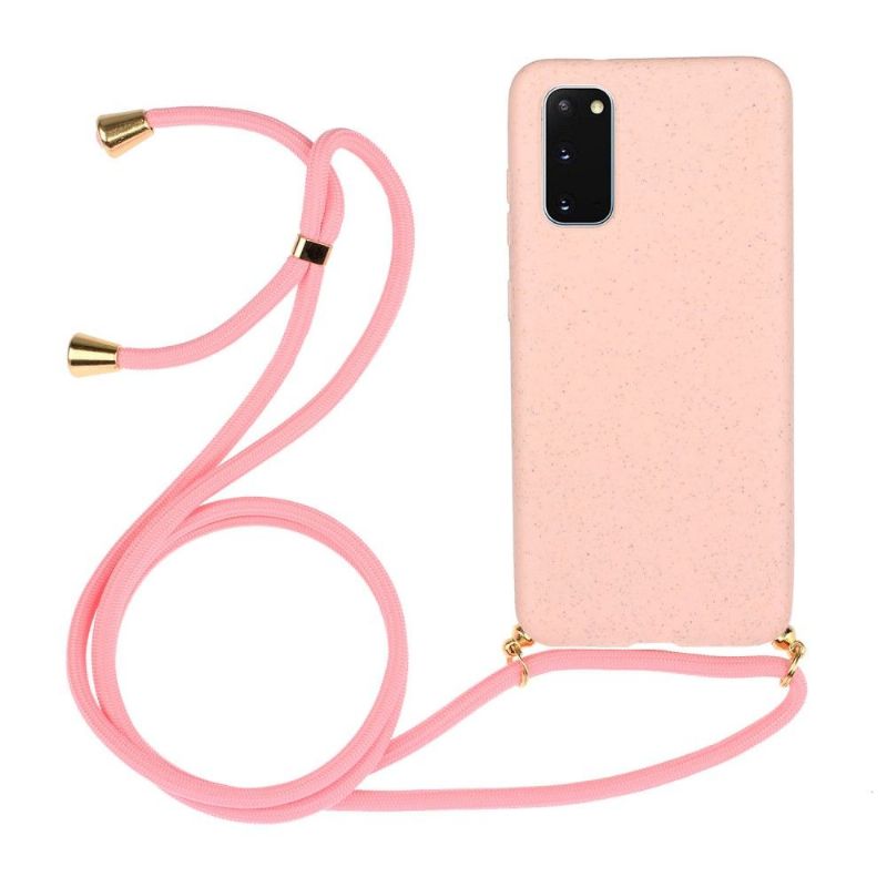 Mobilcover Samsung Galaxy S20 Med Blonde Skulderrem