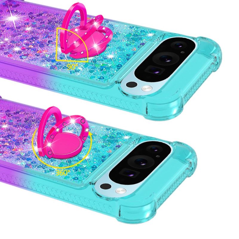 Cover Google Pixel 10 Pro Xl Gradientglitter Med Ringholder