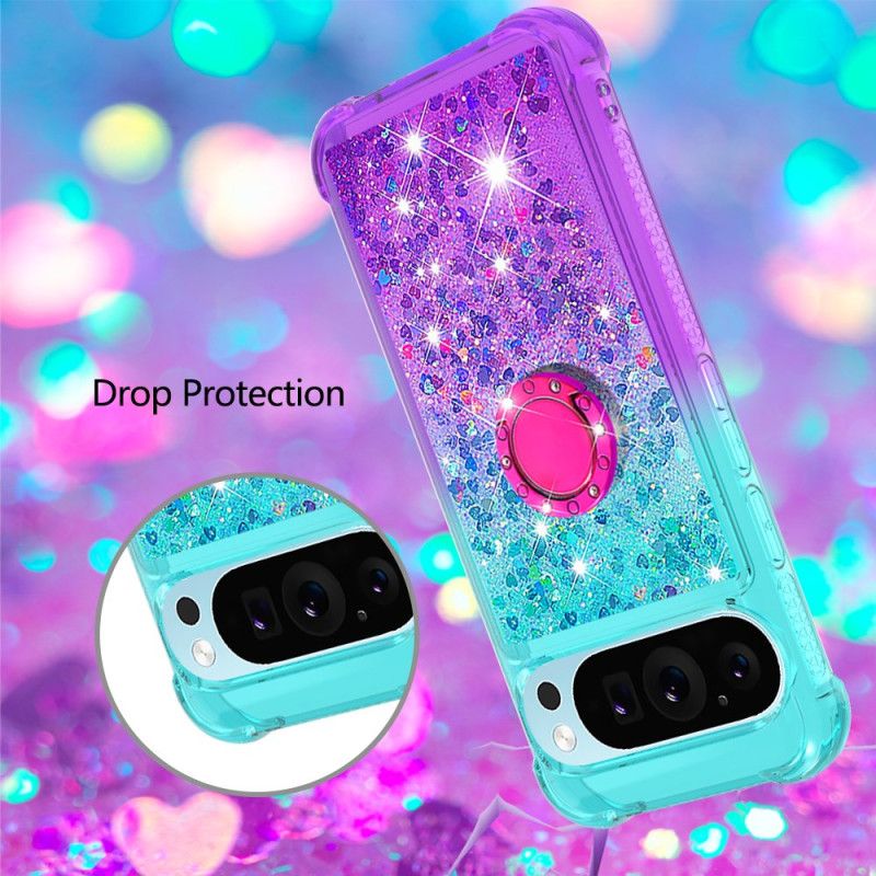 Cover Google Pixel 10 Pro Xl Gradientglitter Med Ringholder