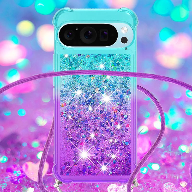 Cover Til Google Pixel 10 Pro Xl Gradient Glitter