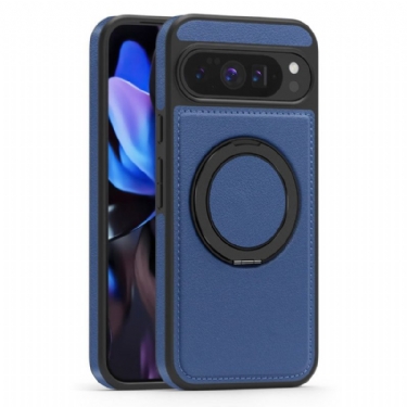 Cover Til Google Pixel 10 Pro Xl Magsafe-kompatibel Ringholder I Ruskindseffekt