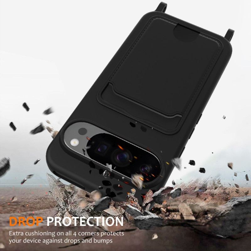 Cover Til Google Pixel 10 Pro Xl Silikone Med Kortholder