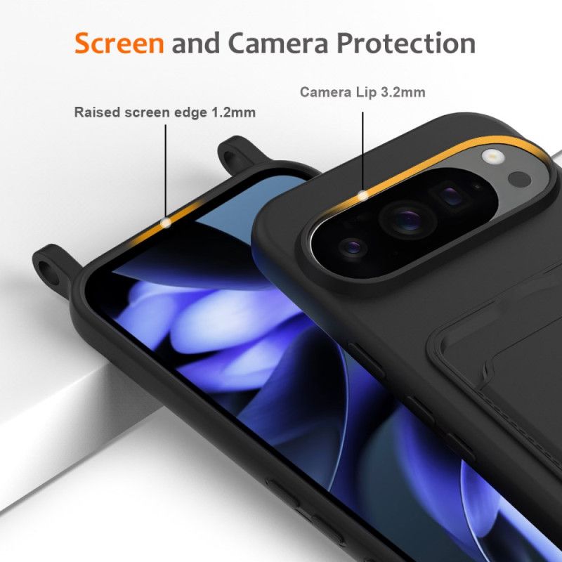 Cover Til Google Pixel 10 Pro Xl Silikone Med Kortholder