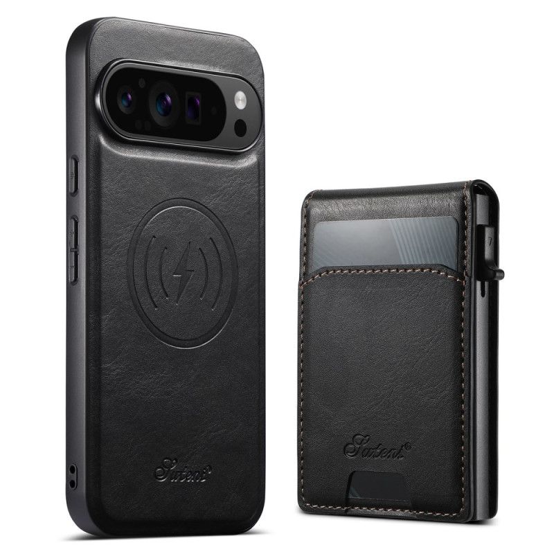 Cover Til Google Pixel 10 Pro Xl Suteni-kortholder Og Integreret Stativ