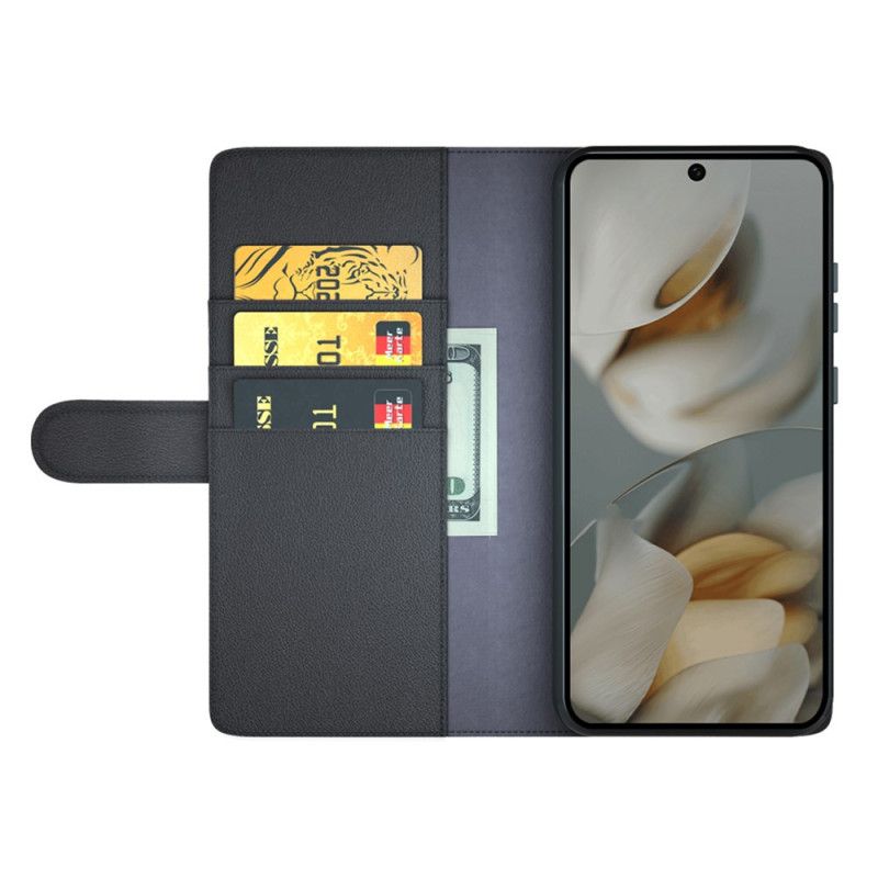 Flip Cover Google Pixel 10 Pro Xl Ægte Læder