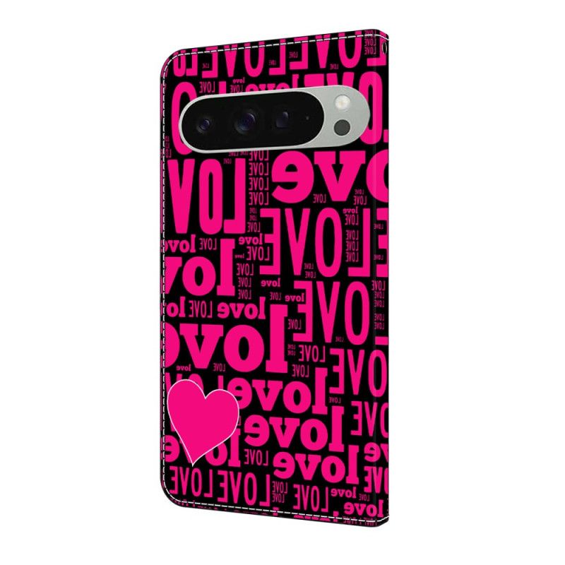 Flip Cover Google Pixel 10 Pro Xl Kærlighed