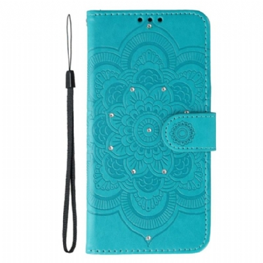 Flip Cover Google Pixel 10 Pro Xl Mandala Med Rhinsten