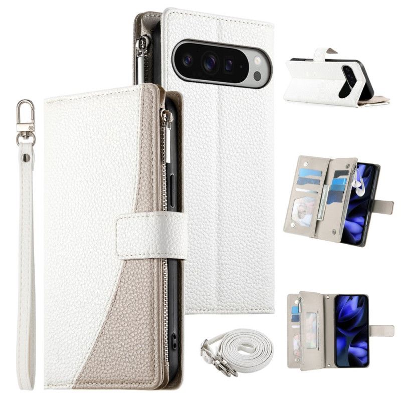 Flip Cover Google Pixel 10 Pro Xl Tofarvet Pung