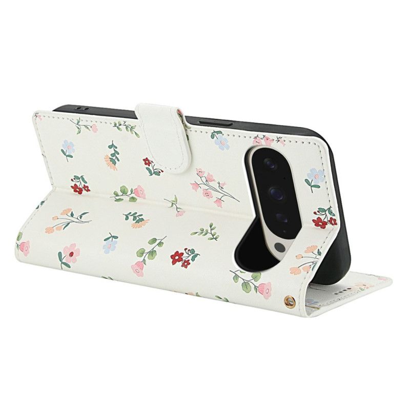 Flip Cover Til Google Pixel 10 Pro Xl Blomsterprint