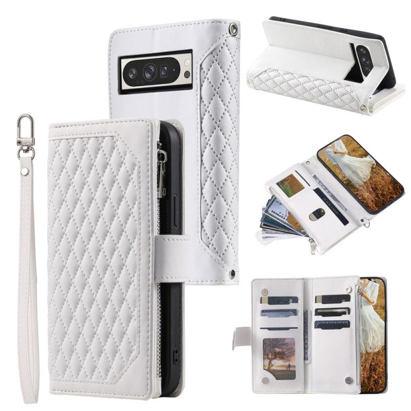 Flip Cover Til Google Pixel 10 Pro Xl Quiltet Pung