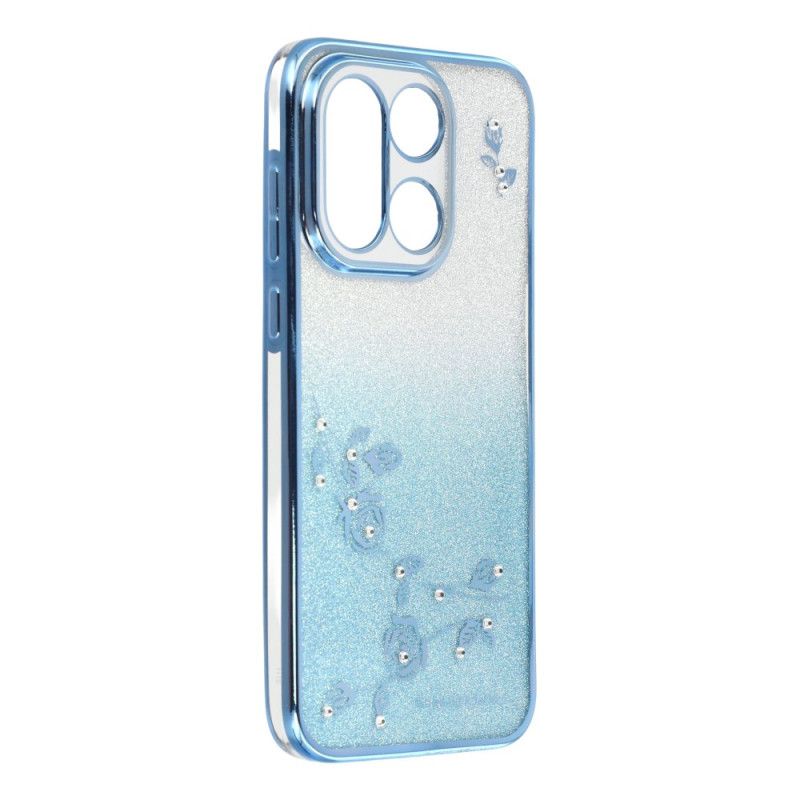 Cover Oneplus 15 Gradientblomster Og Pailletter