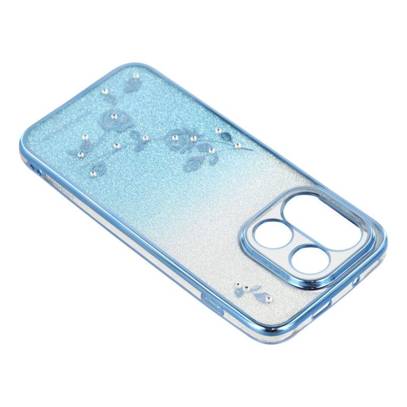 Cover Oneplus 15 Gradientblomster Og Pailletter