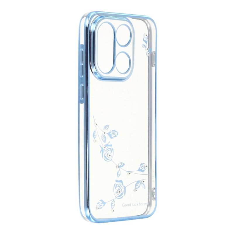 Cover Oneplus 15 Kadem Blomster Og Rhinsten