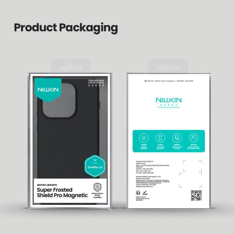 Cover Oneplus 15 Magnetisk Frostet Skjold Pro Nillkin