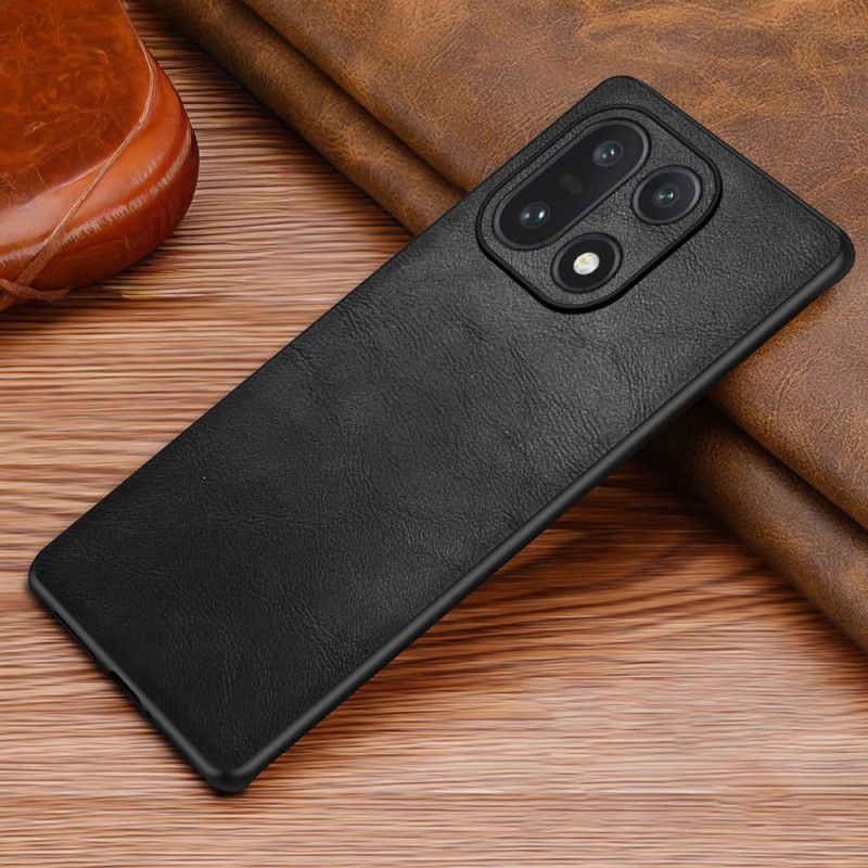 Cover Oneplus 15 Telefon Etui Retro Lædereffekt