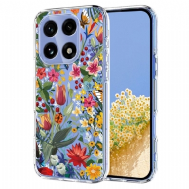 Cover Oneplus 15 Telefon Etui Sommerfugle Og Blomster