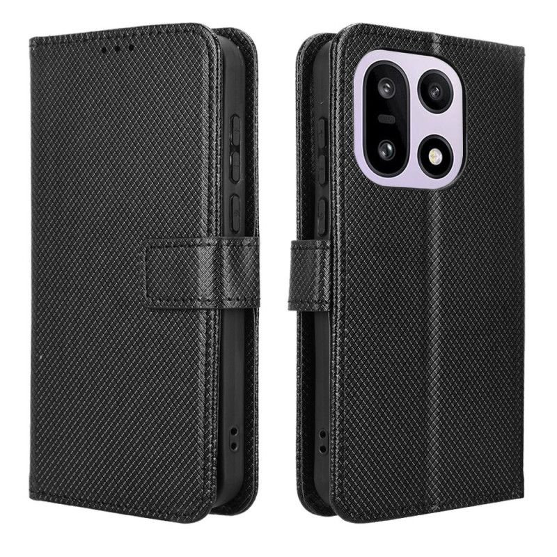 Flip Cover Oneplus 15 Diamanttekstur