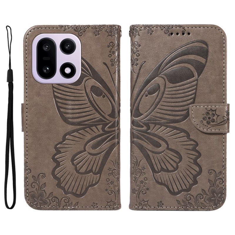 Flip Cover Oneplus 15 Grafisk Sommerfugl