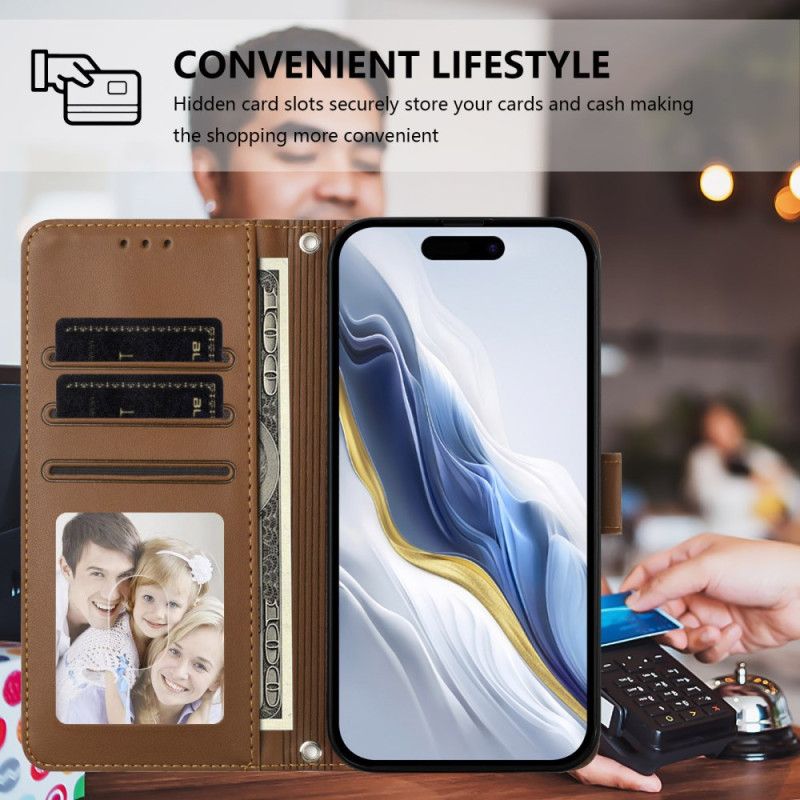 Flip Cover Oneplus 15 Lille Kat Med Rem