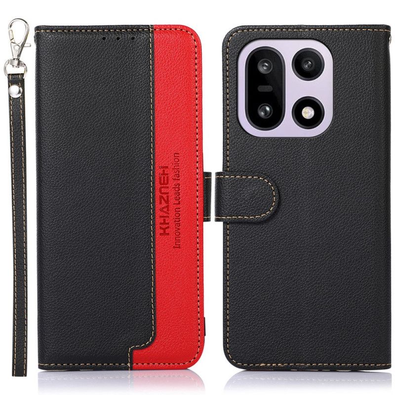 Flip Cover Oneplus 15 Tofarvet Khazneh