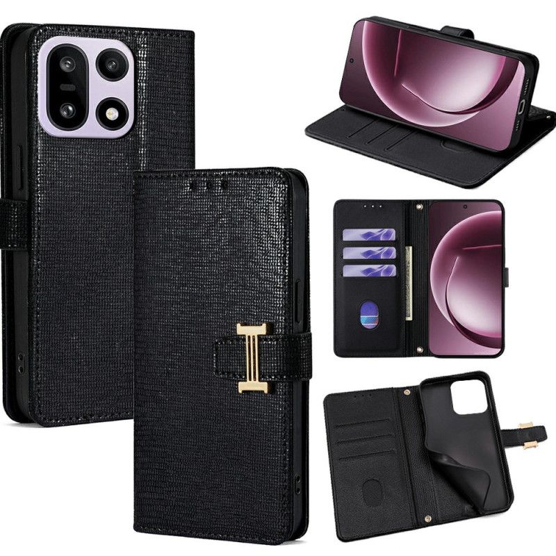 Flip Cover Til Oneplus 15 Metalspænde