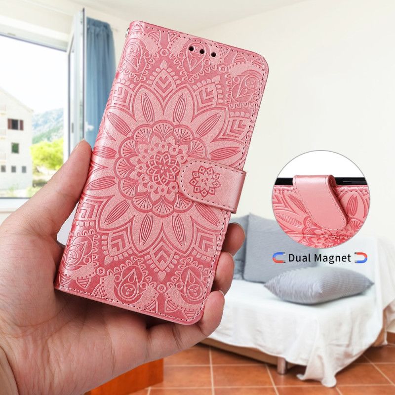 Flip Cover Til Oneplus 15 Solsikkemønster