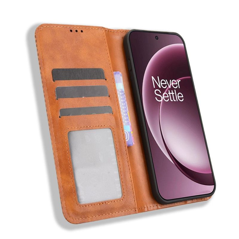 Flip Cover Til Oneplus 15 Vintage Kant