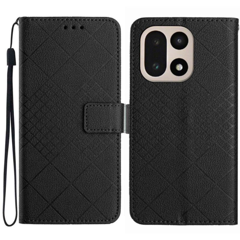 Læder Cover Oneplus 15 Diamanter