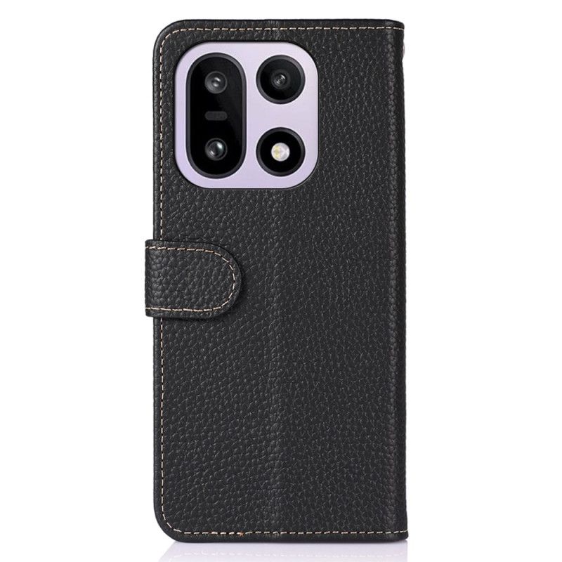Læder Cover Oneplus 15 Telefon Etui Ægte Khazneh-læder