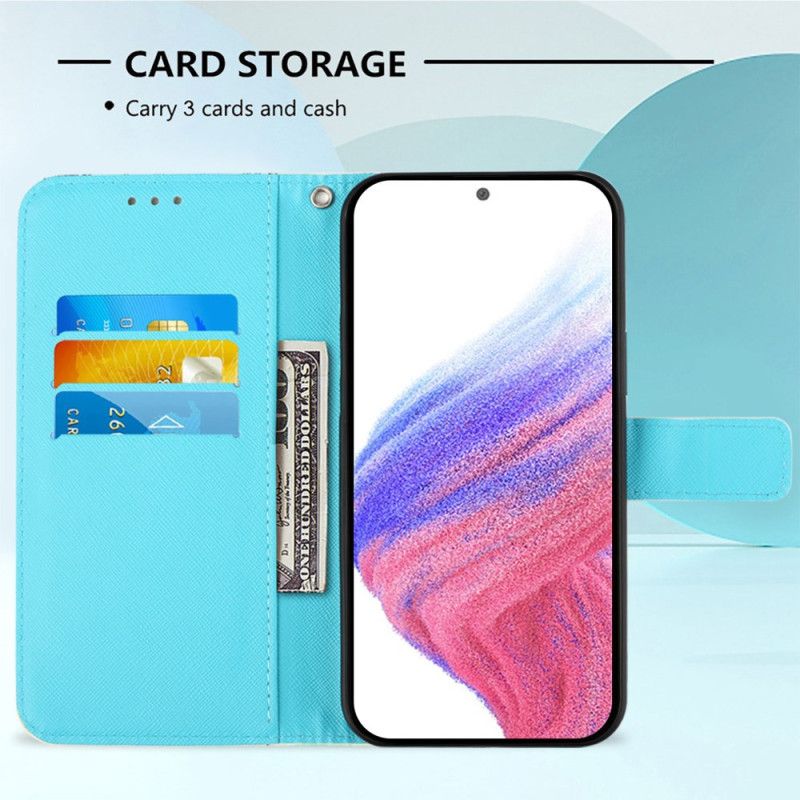 Læder Cover Oneplus 15 Telefon Etui Akvarel Drømmefanger