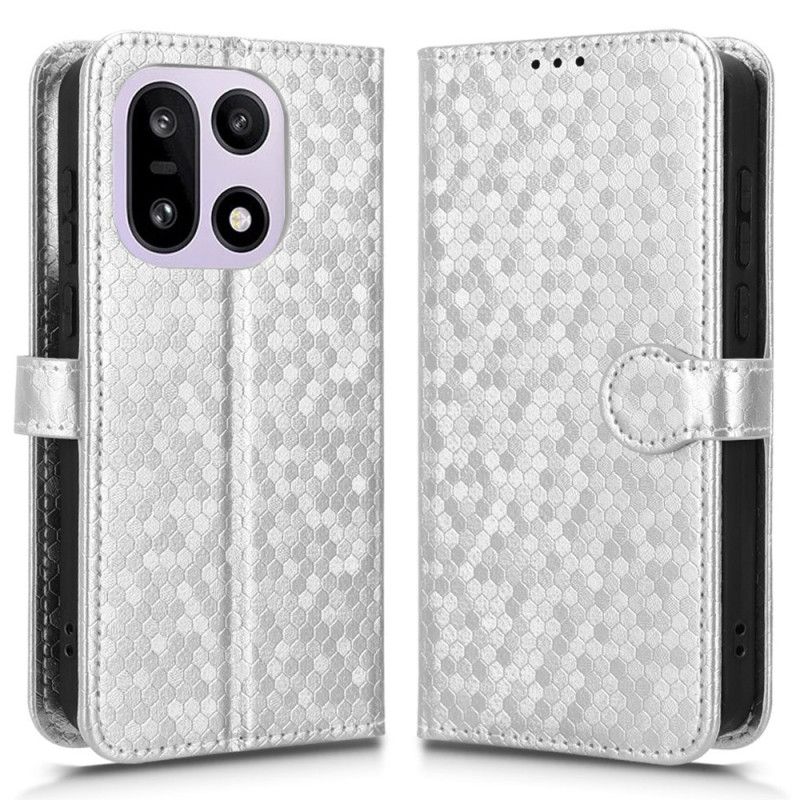 Læder Cover Oneplus 15 Telefon Etui Funklende Prikker