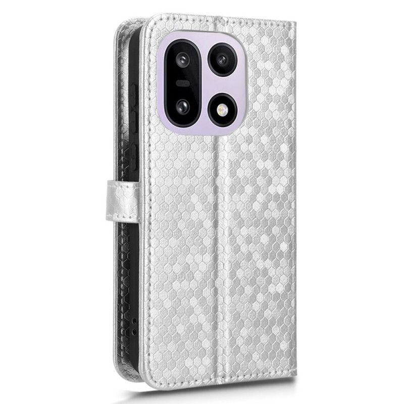Læder Cover Oneplus 15 Telefon Etui Funklende Prikker
