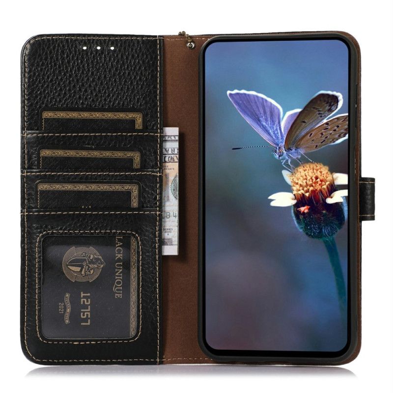 Læder Cover Oneplus 15 Telefon Etui Læder Med Rfid-beskyttelse