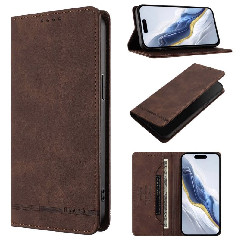 Læder Cover Oneplus 15 Telefon Etui Premium Rfid-design