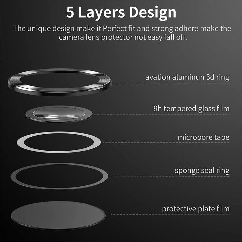 Beskyttende Linseringe Til Samsung Galaxy S25 Ultra 5g Aluminiumslegering