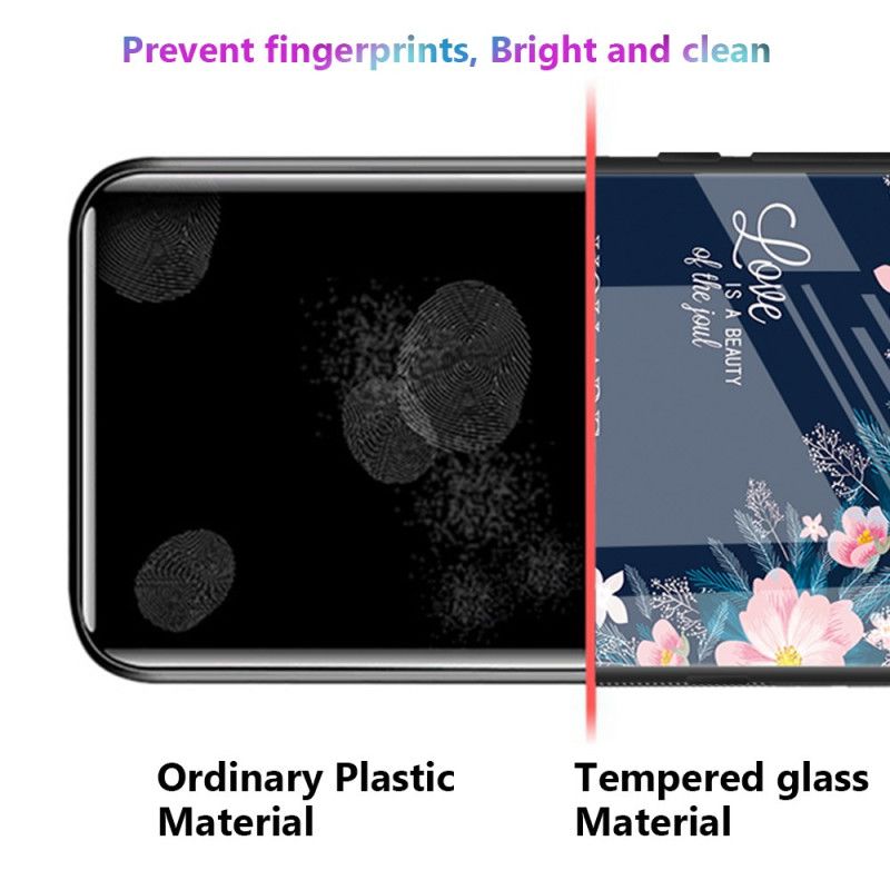 Cover Samsung Galaxy S25 Ultra 5g Bladmønster I Hærdet Glas