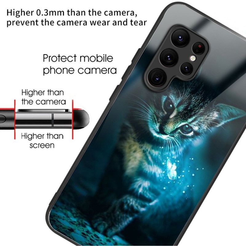 Cover Samsung Galaxy S25 Ultra 5g Kat I Hærdet Glas